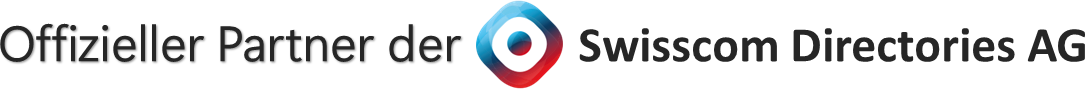 Offizieller Partner der Swisscom Directories AG